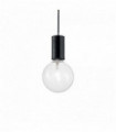 Suspension Noire HUGO 1 ampoule