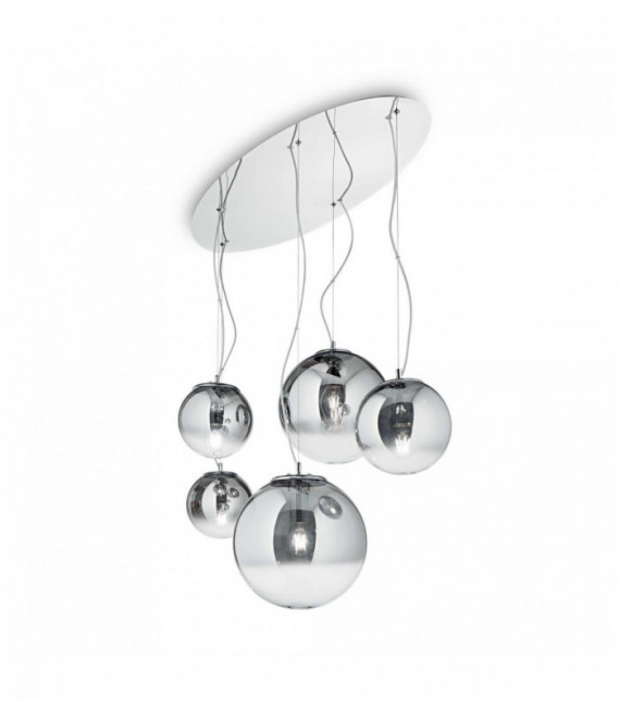 Chrome suspension MAPA FADE 5 bulbs