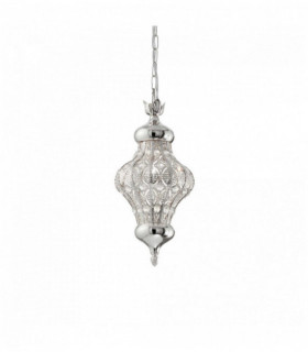 NAWA Pendente Argento 1 Lampadina Diametro 30 Cm