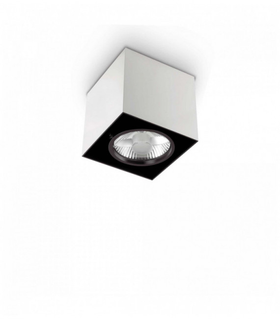 Plafón de diseño Blanco MOOD 1 bombilla