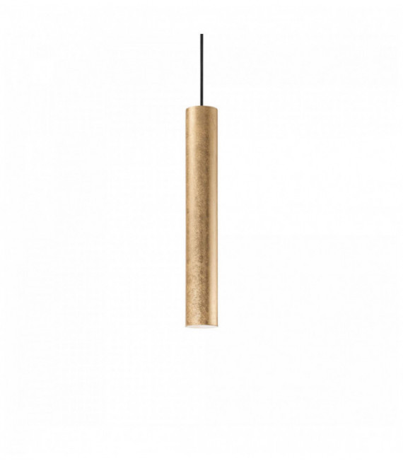 LOOK goldene Pendelleuchte 1 Glühbirne