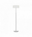 Lampadaire Blanc WOODY 2 ampoules