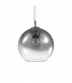 DISCOVERY FADE Cromo Sospensione 1 lampadina in metallo
