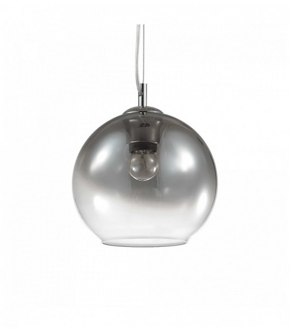 Suspension Chromée DISCOVERY FADE 1 ampoule en métal