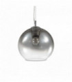 Suspension Chromée DISCOVERY FADE 1 ampoule en métal