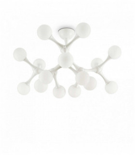 Plafonnier Blanc NODINO 15 ampoules