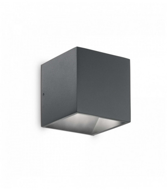 Anthracite RUBIK wall light 1 bulb