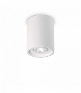 Plafón ROBLE blanco 1 bombilla Diámetro 40 Cm