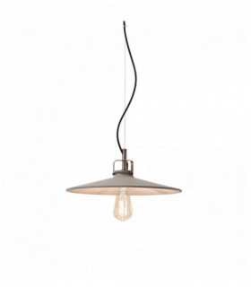 Suspension Brune BROOKLYN 1 ampoule Diamètre 84 Cm