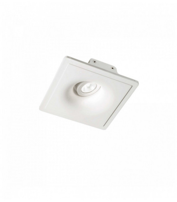 White recessed spot ZEPHYR 1 bulb height 6 Cm