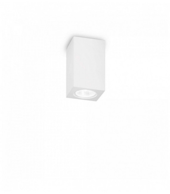 White ceiling lamp TOWER 1 bulb Width 7 Cm