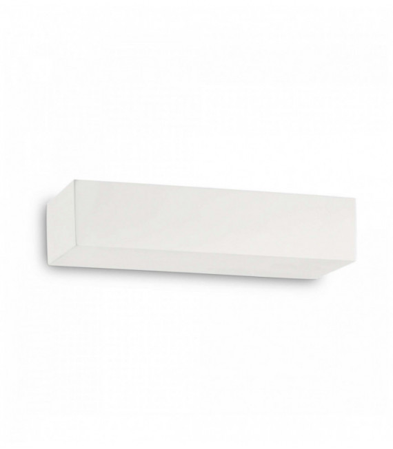 Applique bianco opaco 1 lampadina
