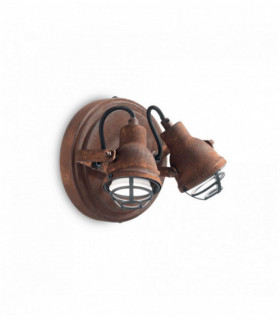 Applique murale Corten BOB MINI 2 ampoules