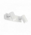 White SPOT 2-light wall light