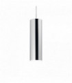 LOOK Chrome Pendant 1 bulb Diameter 6 Cm