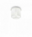 White ceiling lamp ALMOND 3 bulbs
