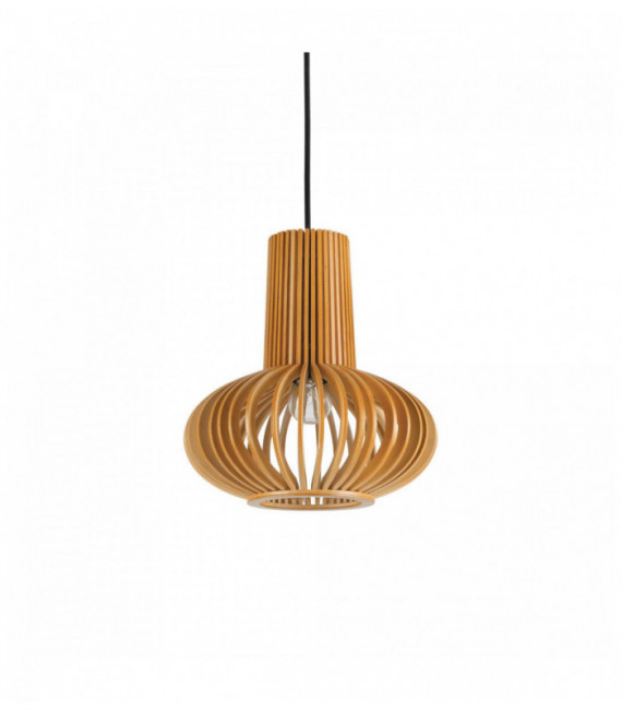 Suspension Bois CITRUS 1 ampoule en bois