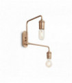 Applique murale Laiton antique TRIUMPH 2 ampoules