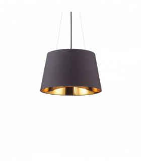 NORDIK black pendant light 4 bulbs