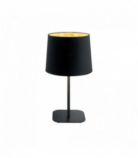 NORDIK black table lamp 1 bulb