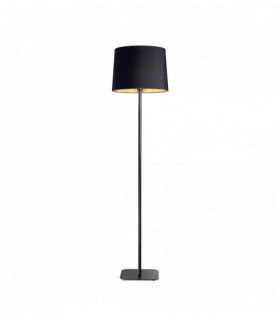 NORDIK lampada da terra nera 1 lampadina