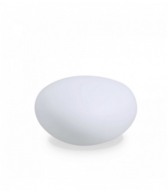 Lámpara de pie blanca SASSO 1 bombilla Diámetro 55 Cm