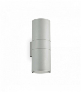 Applique murale Grise GUN 2 ampoules