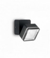 OMEGA SQUARE black wall light 6 bulbs