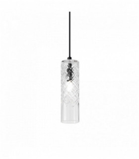 Trasparente COGNAC Sospensione 1 Lampadina Diametro 95 Cm