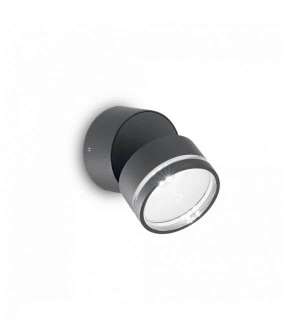 OMEGA ROUND Anthracite wall light 6 bulbs