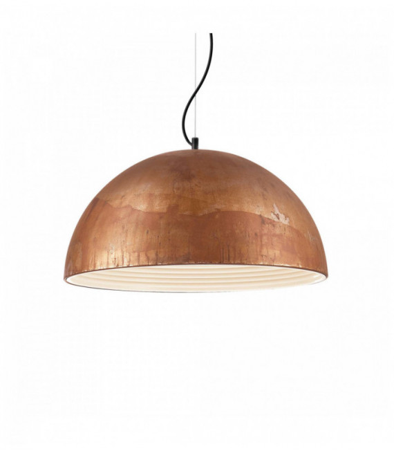Corten FOLK Sospensione 1 Lampadina Larghezza 30 Cm