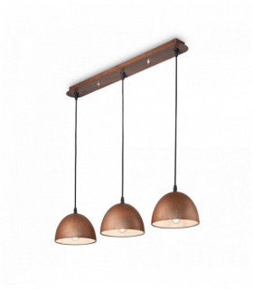 Corten FOLK Pendelleuchte 3 Glühbirnen