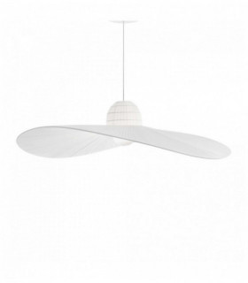 White MADAME pendant light 1 bulb