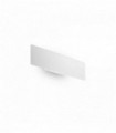 White ZIG ZAG 12-light wall light