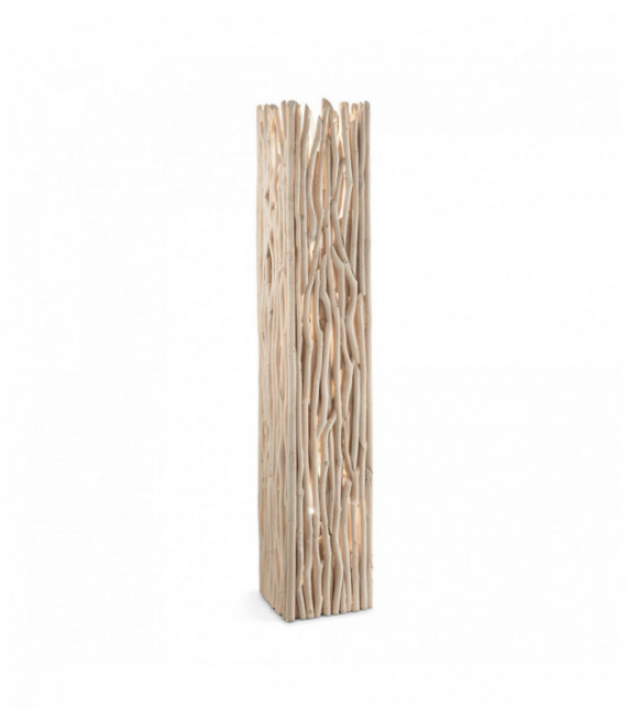 DRIFTWOOD Wood Floor Lamp 2 bulbs