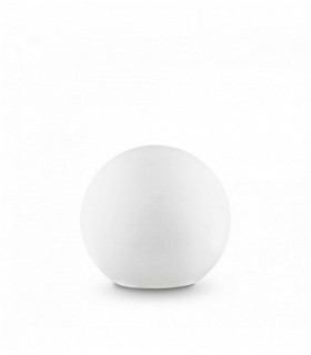 Lampadaire Blanc SOLE 1 ampoule Diamètre 30 Cm