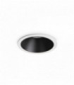 Spot encastré Blanc/Noir GAME 1 ampoule en Aluminium
