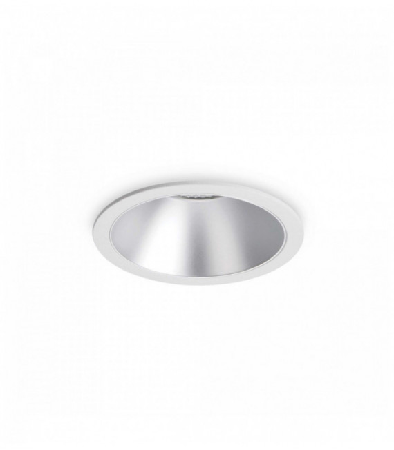 Spot encastré Blanc argenté GAME 1 ampoule en Aluminium