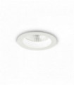 White BASIC recessed spotlight 1 bulb