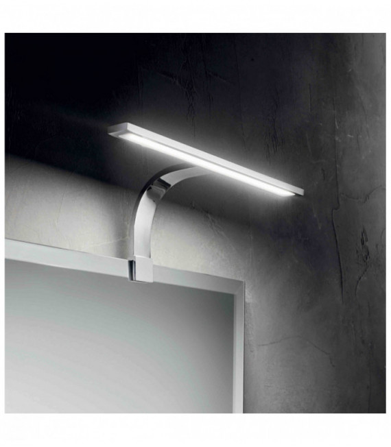 SPIELZEUG Chrom Wandleuchte 1 Glühlampe Breite 30 cm