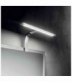 TOY chrome wall light 1 bulb Width 30 Cm