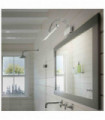 Chrome wall light BOW 66 bulbs
