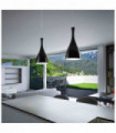 Suspension Noire OLIMPIA 1 ampoule
