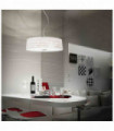 White pendant light ISA 6 bulbs