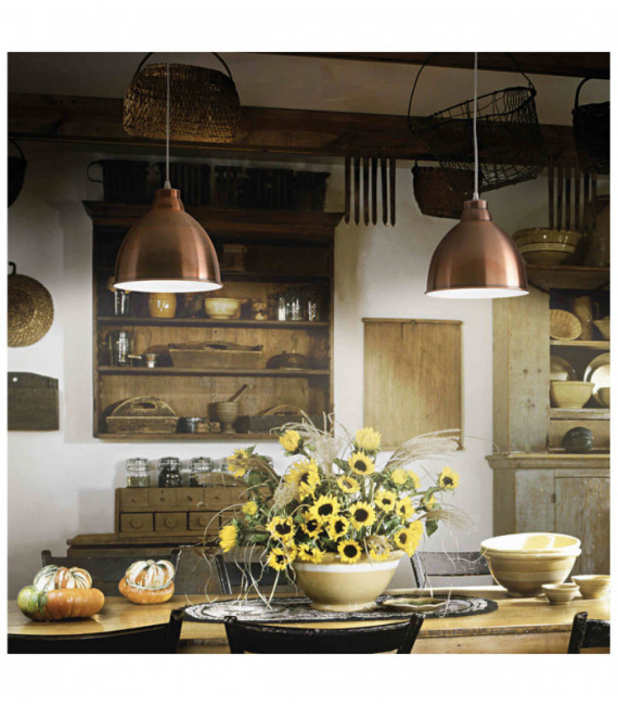 Lampadina NAVY 1 sospensione rame