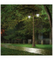 Lampadaire Noir antique CIMA 2 ampoules