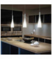 White MILK pendant lamp 3 bulbs