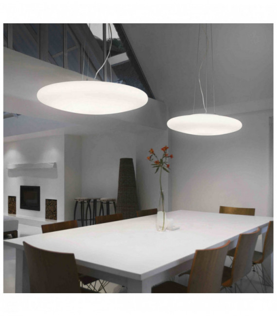 Lampada a sospensione bianca SMARTIES BIANCO 5 lampadine