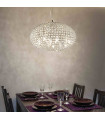 ORION crystal chrome pendant lamp 6 bulbs
