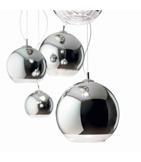Chrome pendant DISCOVERY CROMO 5 bulbs